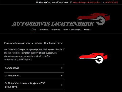 www.autoservis-lichtenberk.cz