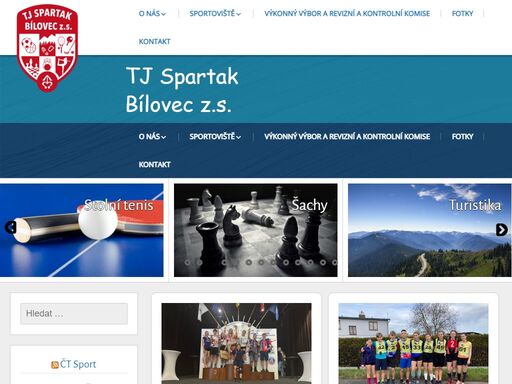 www.spartakbilovec.cz