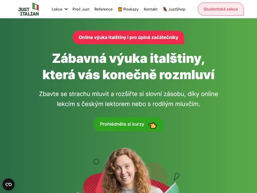 připojte se k našim online kurzům italštiny a zlepšete své jazykové dovednosti z pohodlí vašeho domova. intenzivní kurzy a osobní přístup.