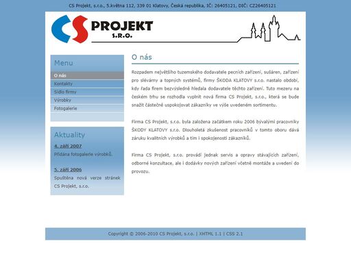 www.csprojekt.cz