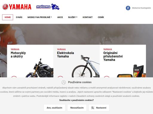 autorizovaný dealer a servis motocyklů yamaha