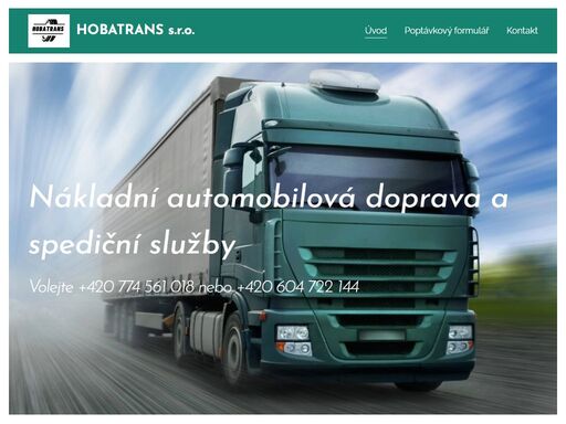 vnitrostátní a mezinárodní doprava export - import