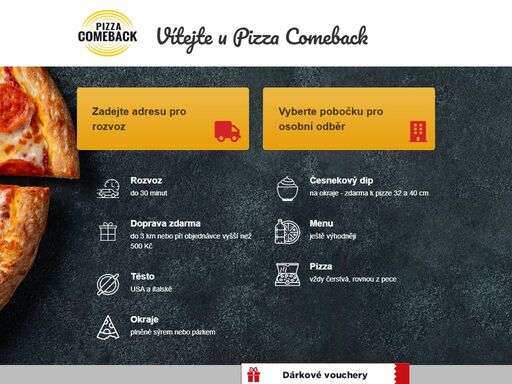 pizza comeback - 