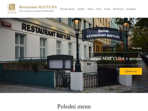 www.restaurantmatylda.cz