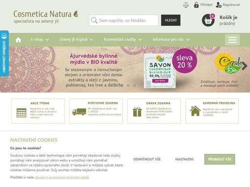 cosmetica natura = certifikovaná 100% přírodní a bio kosmetika a ekodrogerie