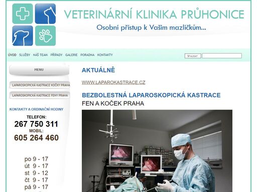 www.veterinapruhonice.cz