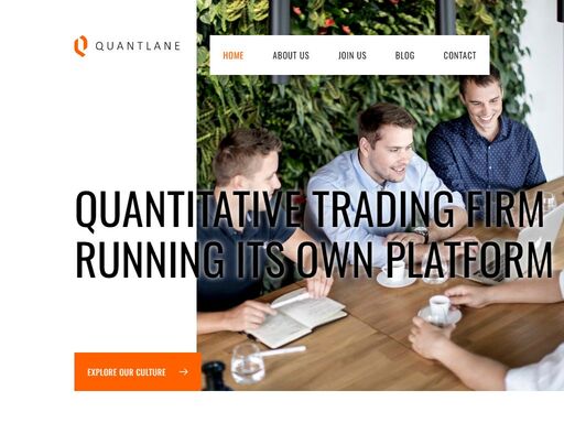 we design, build and run our own stock trading platform.