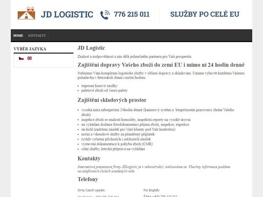 www.jdlogistic.cz