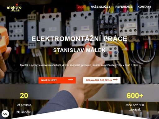 www.elektroinstalace-malek.cz