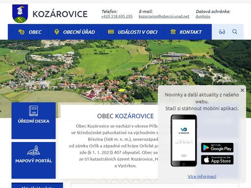 www.kozarovice.cz