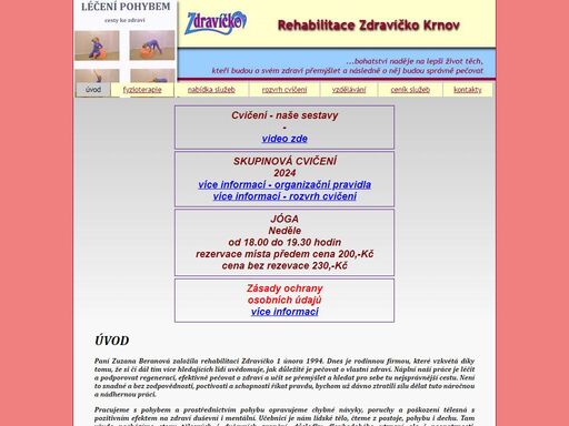 www.rehabilitace-zdravicko.cz