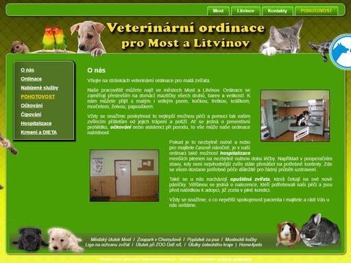 www.veterina-most.cz