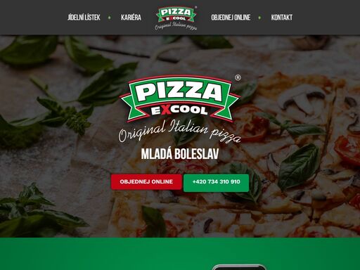 pizza excool zajišťuje rozvoz jídel. rozvoz jídla si můžete objednat dvěma způsoby, jednoduše online a nebo po telefonu.