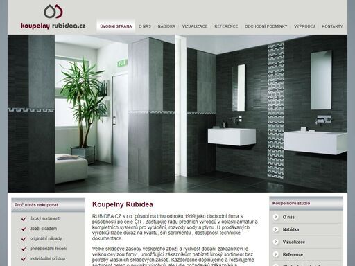 koupelny rubidea liberec - chtějte design | koupelnové studio - zaměření koupelny, architektonické řešení, návrh a 3d vizualizace, cenová optimalizace, dohled při realizaci, odborné poradenství... 