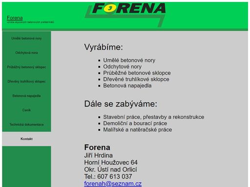 www.forena.kvalitne.cz