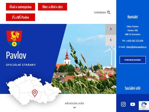 www.obecpavlov.cz