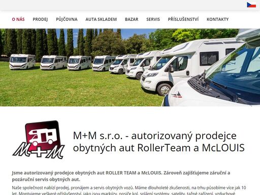 jsme autorizovaný prodejce obytných aut roller team a mclouis. zajišťujeme záruční a pozáruční servis obytných aut. půjčovna obytných automobilů.