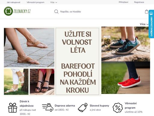 e-shop pro příznivce zdravého životního stylu. barefoot obuv, přírodní kosmetika, textil, kvalitní výšivky a další