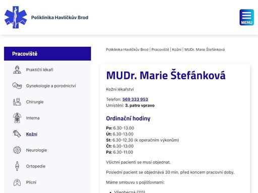poliklinika-hb.cz/115-mudr-stefankova-marie