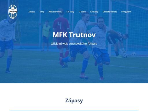 oficiální web trutnovského fotbalu