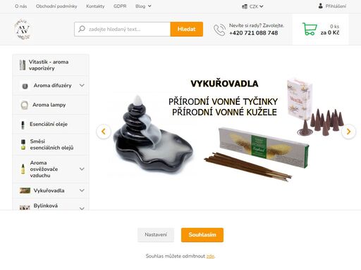 vaporizéry vitastik elektrické sonické aroma difuzéry do bytu difuzéry do auta aromalampa vůně do auta aroma lampy osvěžovače vzduchu čističe zvlhčovače vzduchu éterické esenciální oleje vonná keramika sojové svíčkyin halační tyčinky vonné tyčinky