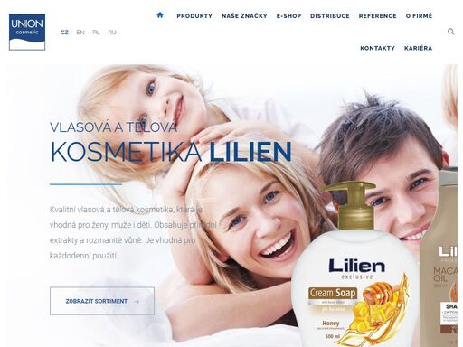 union cosmetic s.r.o. je společnost, která vyrábí kvalitní českou kosmetiku značky lilien, nauralis a twister. navštivte naše stránky www.unioncosmetic.cz