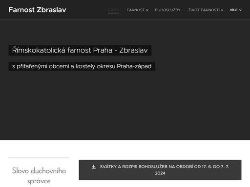 www.farnost-zbraslav.cz