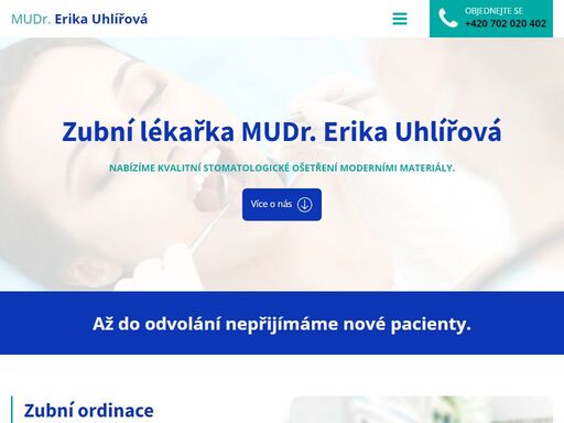 www.zubniordinace-uhlirova.cz