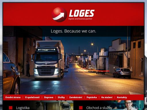 úvodní strana - loges - logistics and business partner