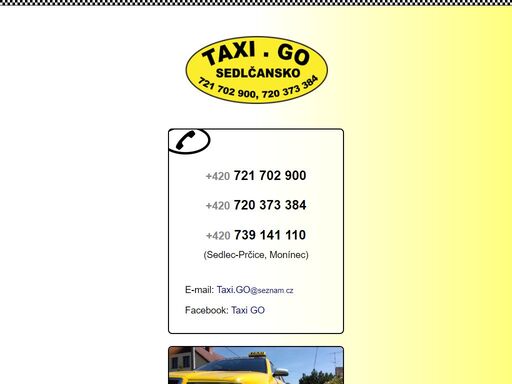 taxi služba sedlčany a okolí