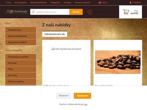 www.caffesentiments.cz