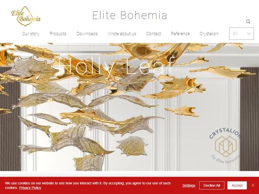 elite bohemia is a producer of chandeliers made of bohemian crystal. this family-owned company offers over a thousand traditional and design lighting fixtures. the company's customers appreciate not only the high quality of the chandeliers, but also the flexibility and efficiency of the dealings.