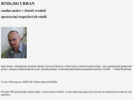 web.quick.cz/jiriurban.vs/rozptylovestudie.htm