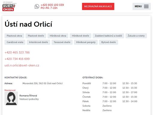 svet-oken.cz/cz/pobocky/usti-nad-orlici.html