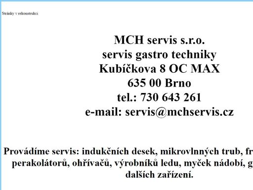 mchservis.cz