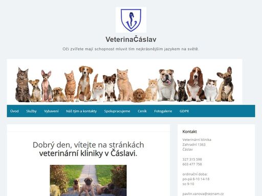 veterinacaslav.cz