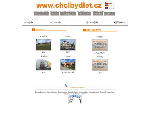www.chcibydlet.cz