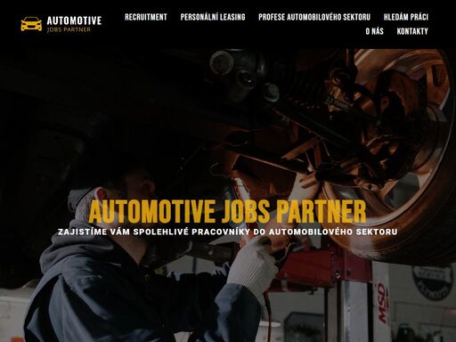 společnost automotive jobs partner nabízí komplexní služby v procesu zajištění personálu. spolehnete se na personální agenturu poskytující služby v oboru již 25 let.