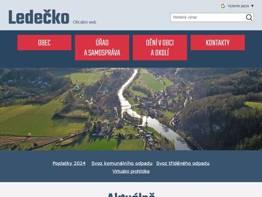 www.obecledecko.cz