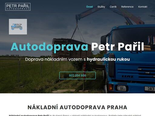 nákladní vozidlo sólo valník s hydraulickou rukou, zajistíme převoz a odborné naložení a vyložení nákladu.