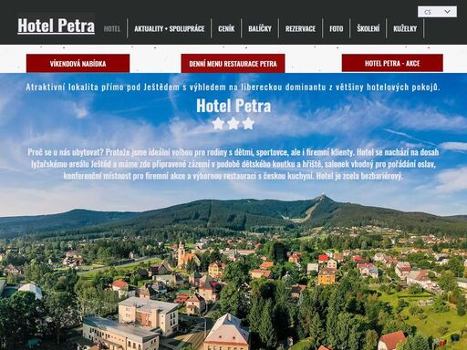 ubytování v hotelu petra je vhodné jak pro rodinné tak i pracovní pobyty s výborným poměrem ceny a  kvality přímo pod ještědem. 