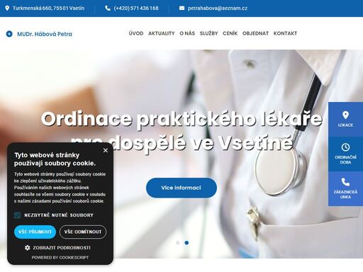 ordinace praktického lékaře pro dospělé. staráme se o vaše zdraví.