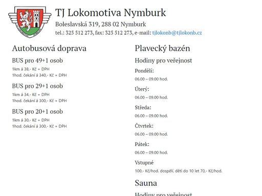 tj lokomotiva nymburk