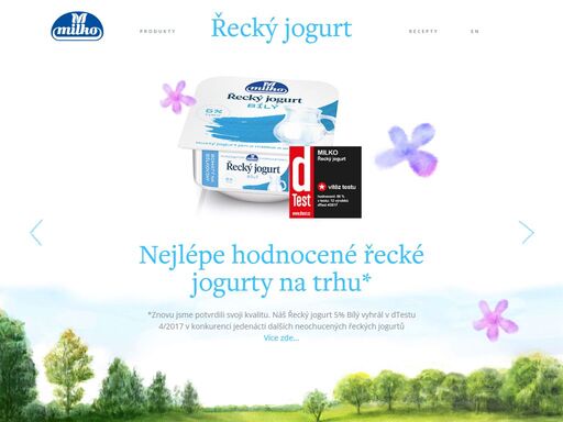 nejlépe hodnocené řecké jogurty na českém trhu vyráběné podle tradiční řecké receptury. obsah tuku od 0% do 5%.