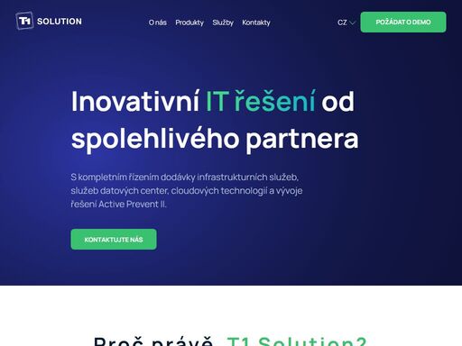 cloud technology and services - t1 solution