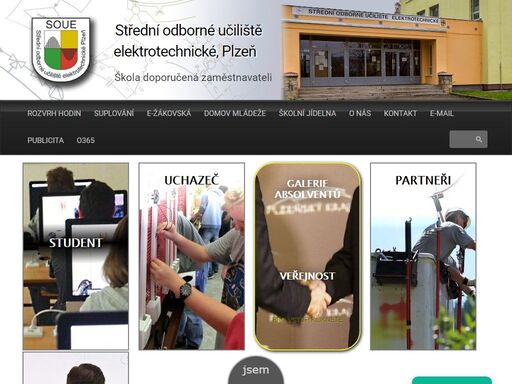 střední odborné učiliště elektrotechnické, plzeň, škola doporučená zaměstnavateli, elektrotechnik, mechanik, telekomunikace, informační technologie, instalatér