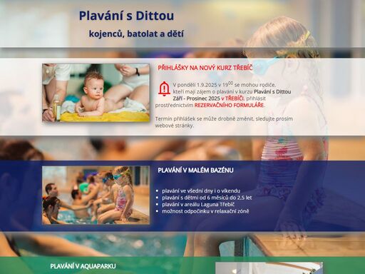 www.plavanisdittou.cz