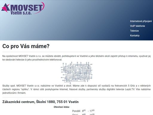 movset vsetín s.r.o