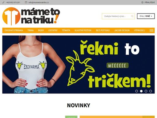 továrna na trička a jiný textil s potiskem i bez potisku. potisk textilu digitálním tiskem, výšivkou, transflex fólií nebo sítotiskem. výroba od 1 ks. textil s vlastním potiskem, fotografií, logem, reklamou.