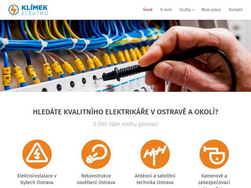 provádím kompletní elektroinstalace v bytech, rodinných domech, rekonstrukce vnitřního a venkovního led osvětlení, instalace a opravy anténní a satelitní techniky, kamerové a zabezpečovací systémy.